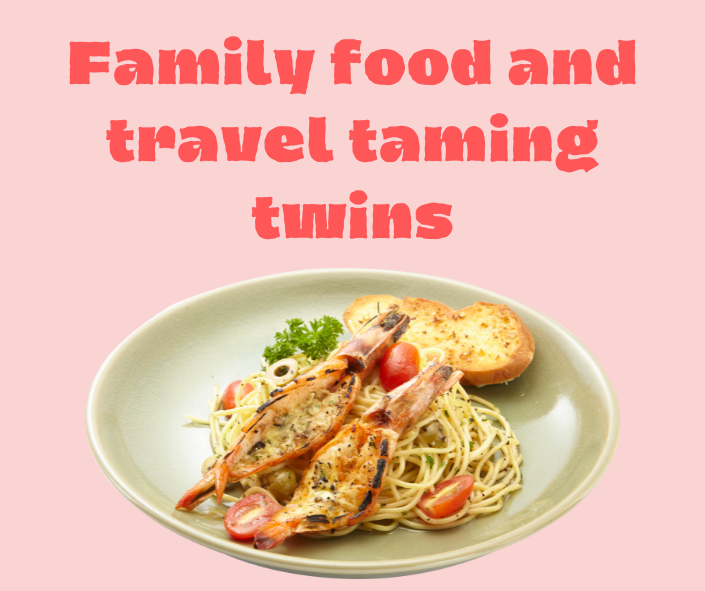 family food and travel taming twins